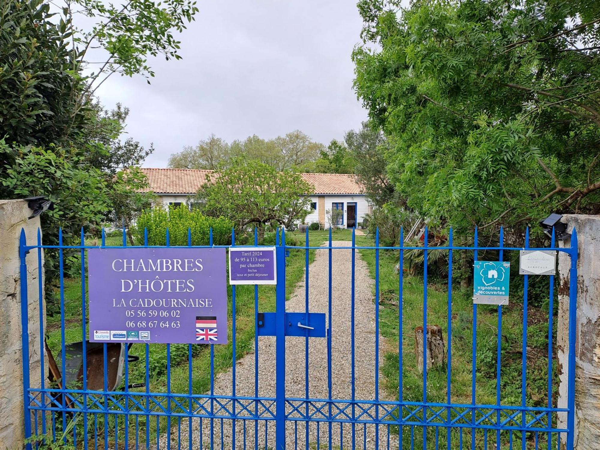 Bed and Breakfast La Cadournaise Saint-Seurin-de-Cadourne Exterior foto